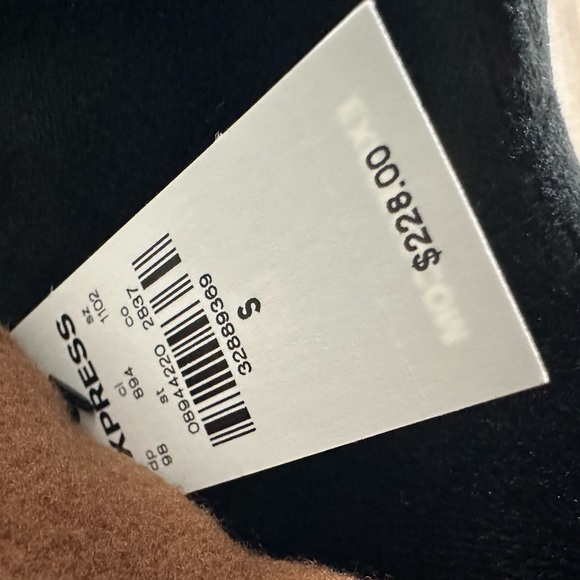 NWT. Express Shawl neck wrap coat. - Picture 8 of 9